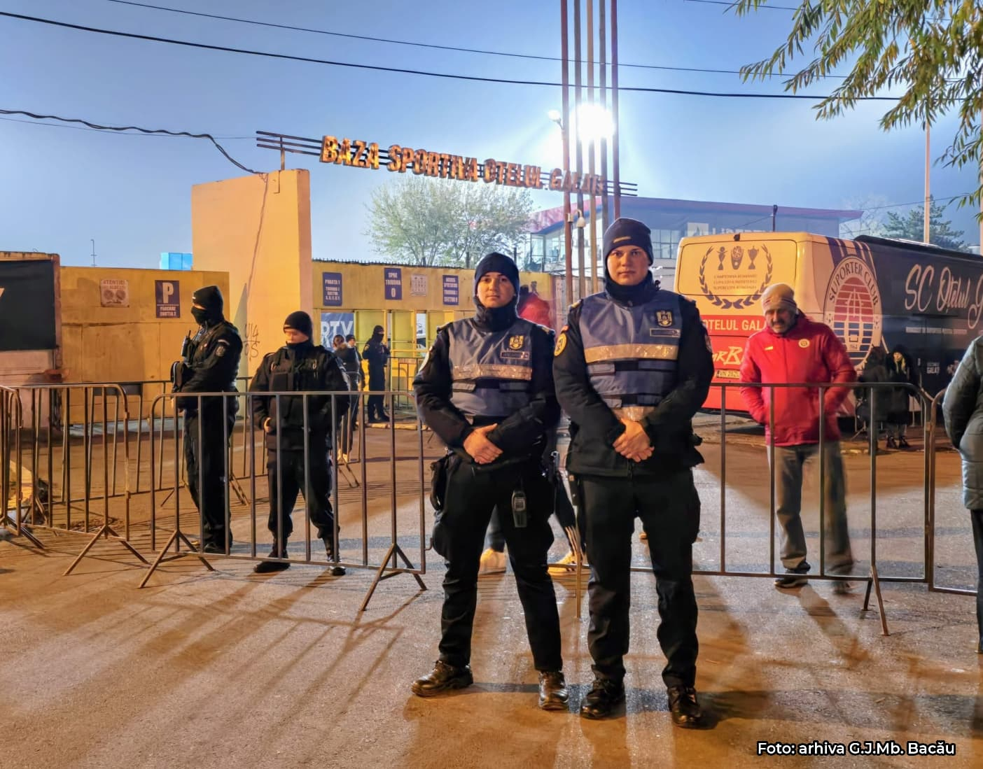 Măsuri de ordine publică pentru meciul dintre Oțelul și FCSB