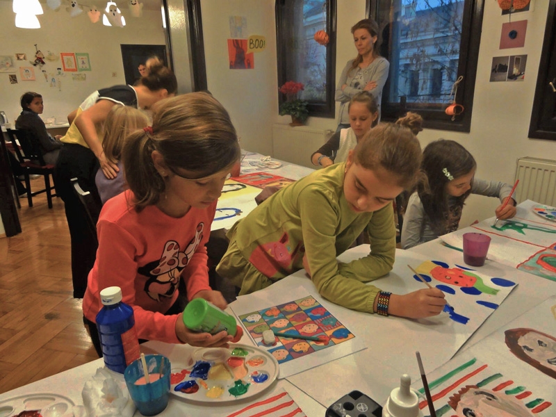 Ateliere de muzică şi pictură