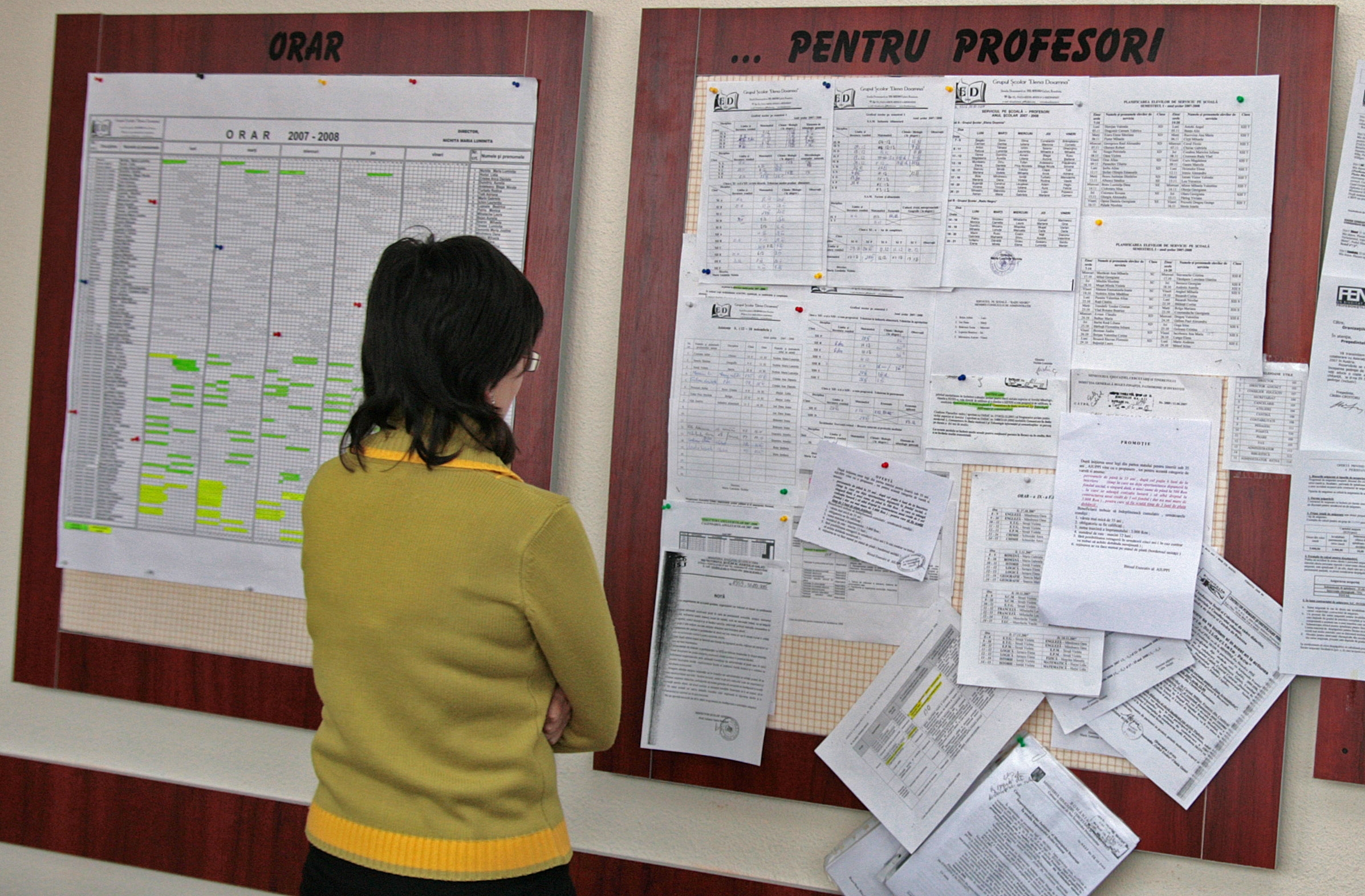 Posturile didactice în 2012 - Învăţătoarele au prins un tren bun