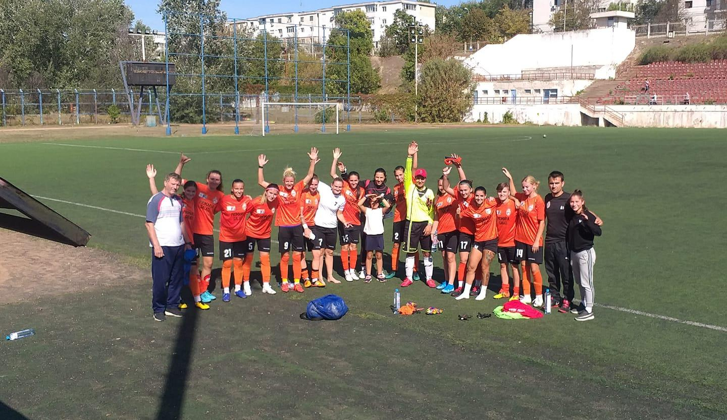 Fotbal feminin. Gălăţencele, la al doilea succes