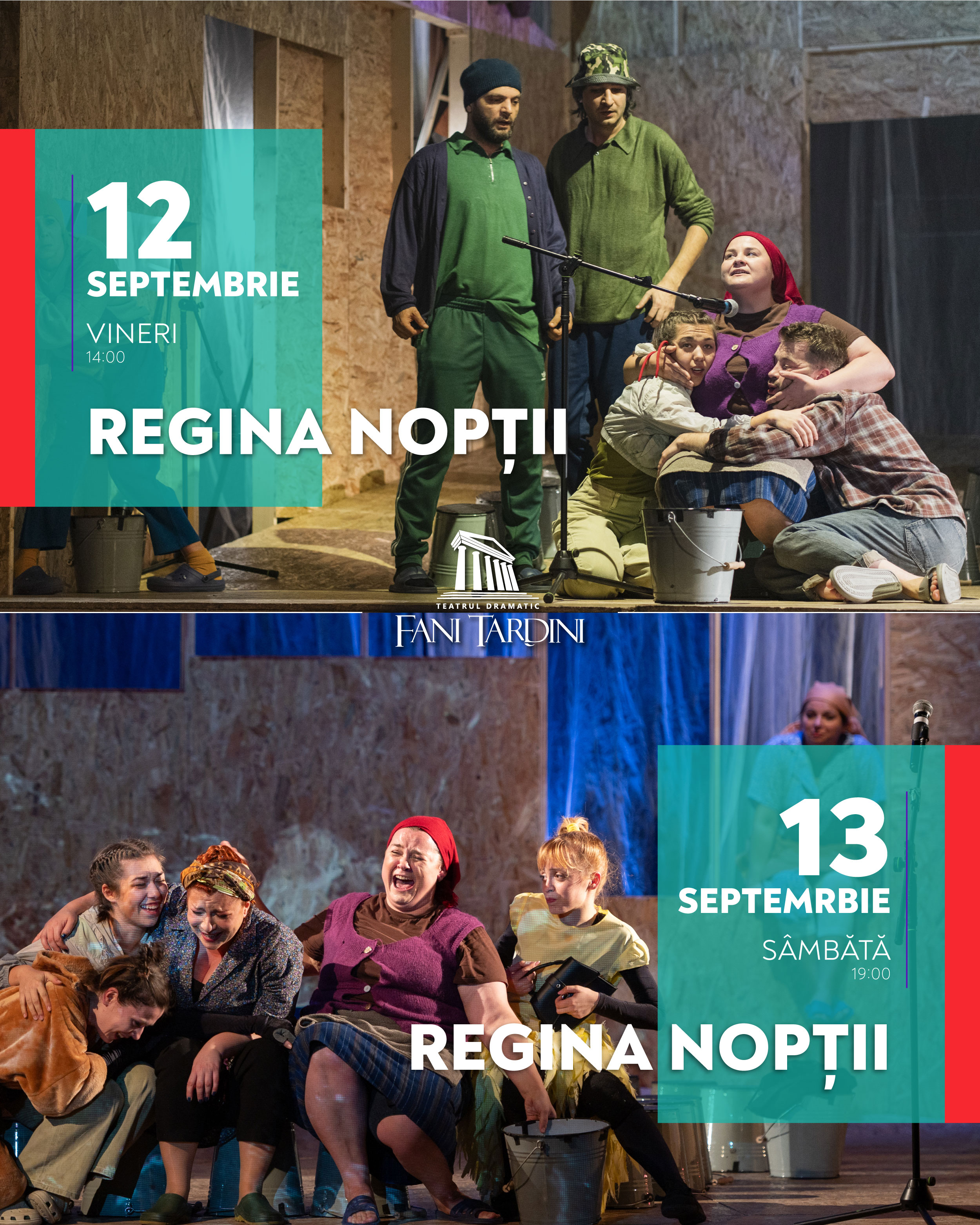 Cadou teatral pentru seniorii din Galați