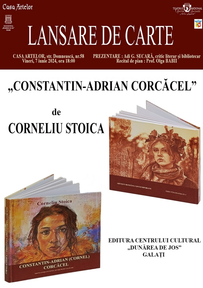 Album de artă dedicat lui Cornel Corcăcel