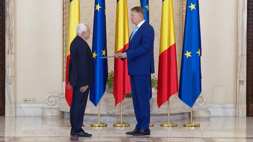 Petre Daea, noul ministru al Agriculturii, a depus jurământul de învestitură, la Palatul Cotroceni