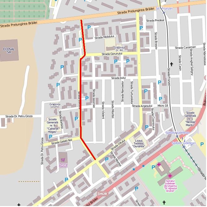 Trafic auto îngreunat - Reparaţii pe strada Barboşi