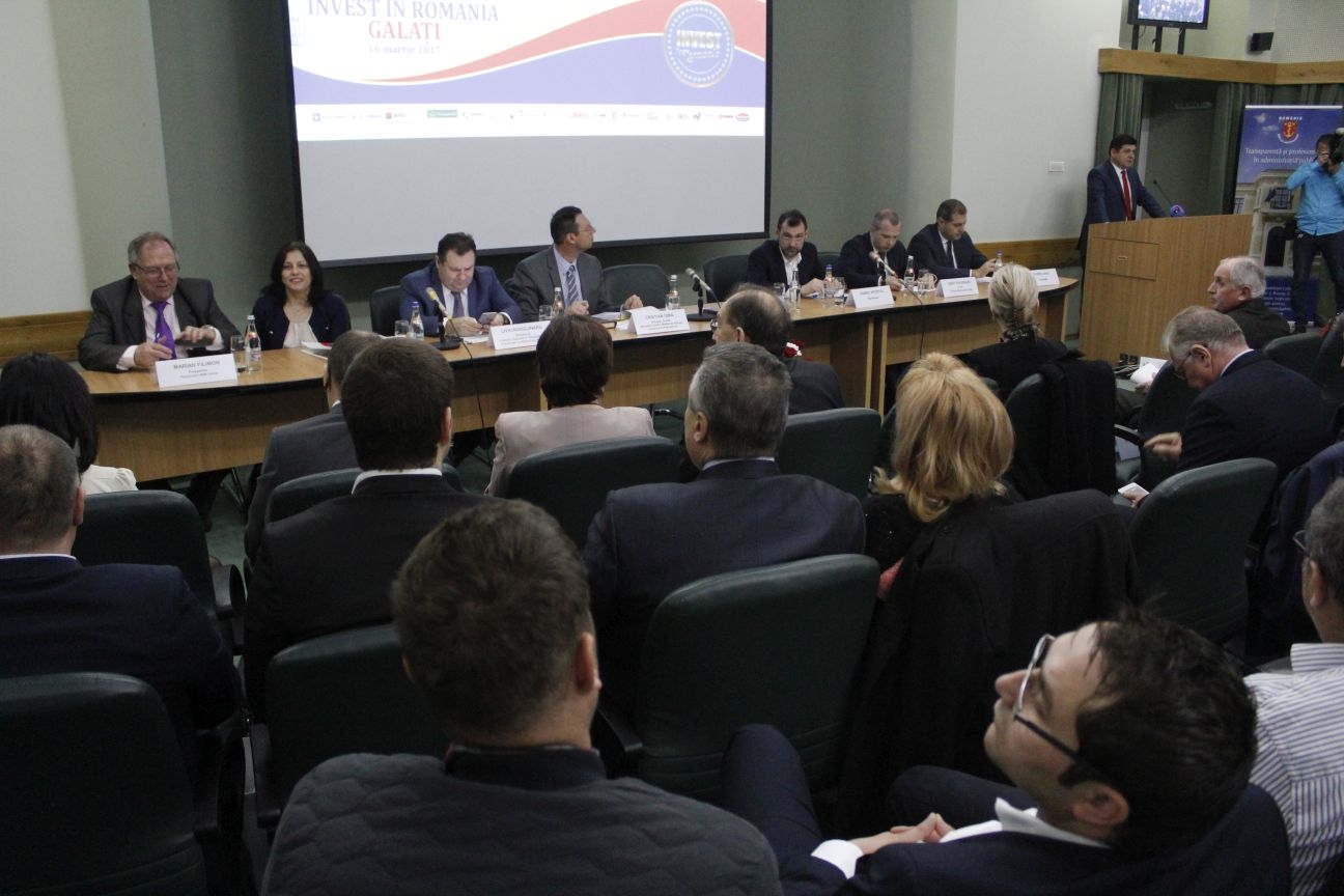 „Investitori, Galaţiul vă aşteaptă!” | „Invest in Romania”, un eveniment cu potenţial