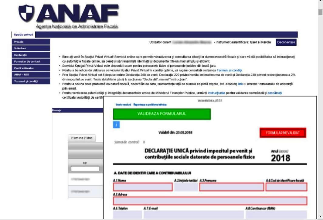 Ultima zi pentru depunerea declaraţiei unice