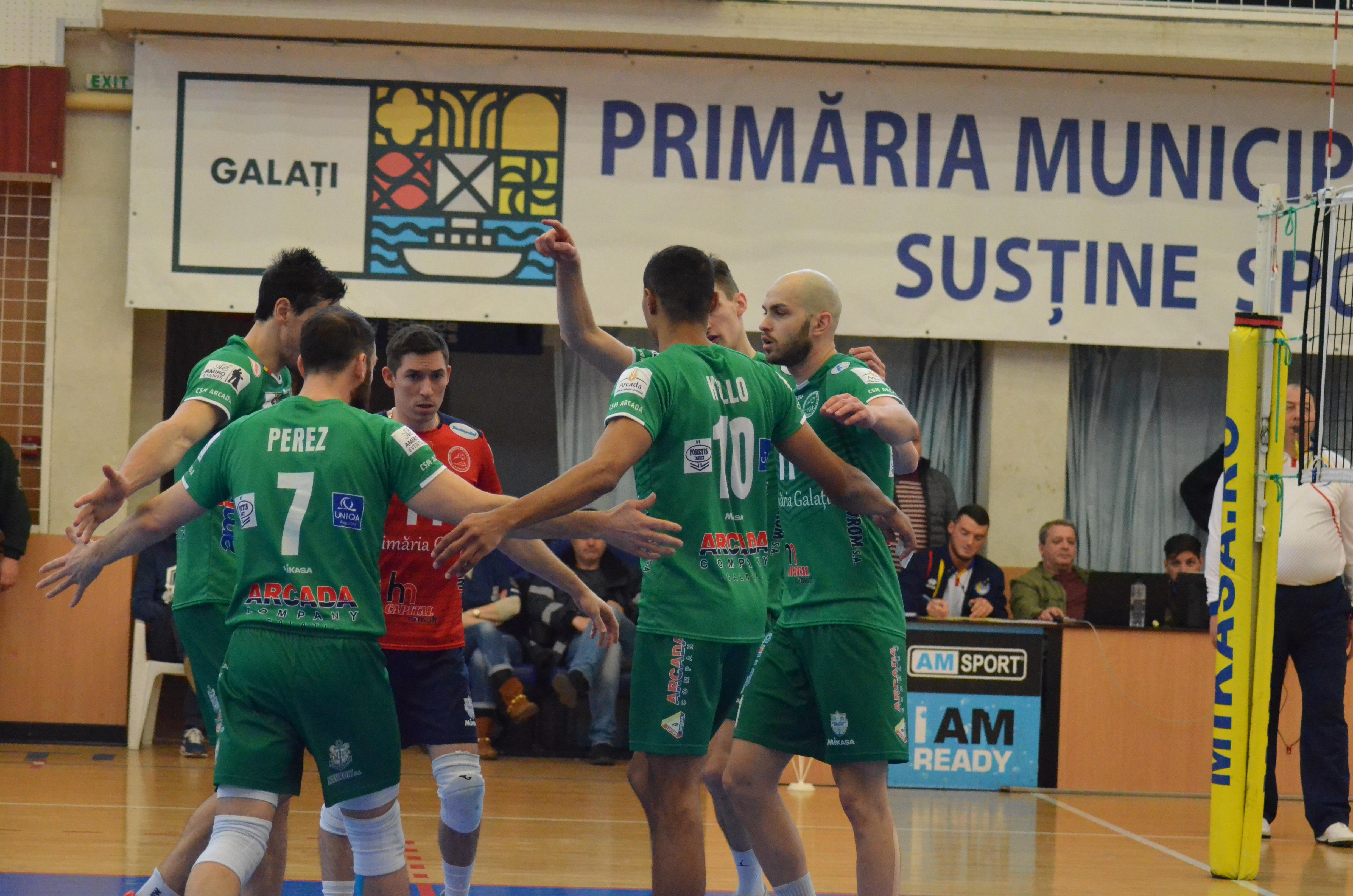 CSM Arcada, victorie de trei puncte și mai aproape de lider