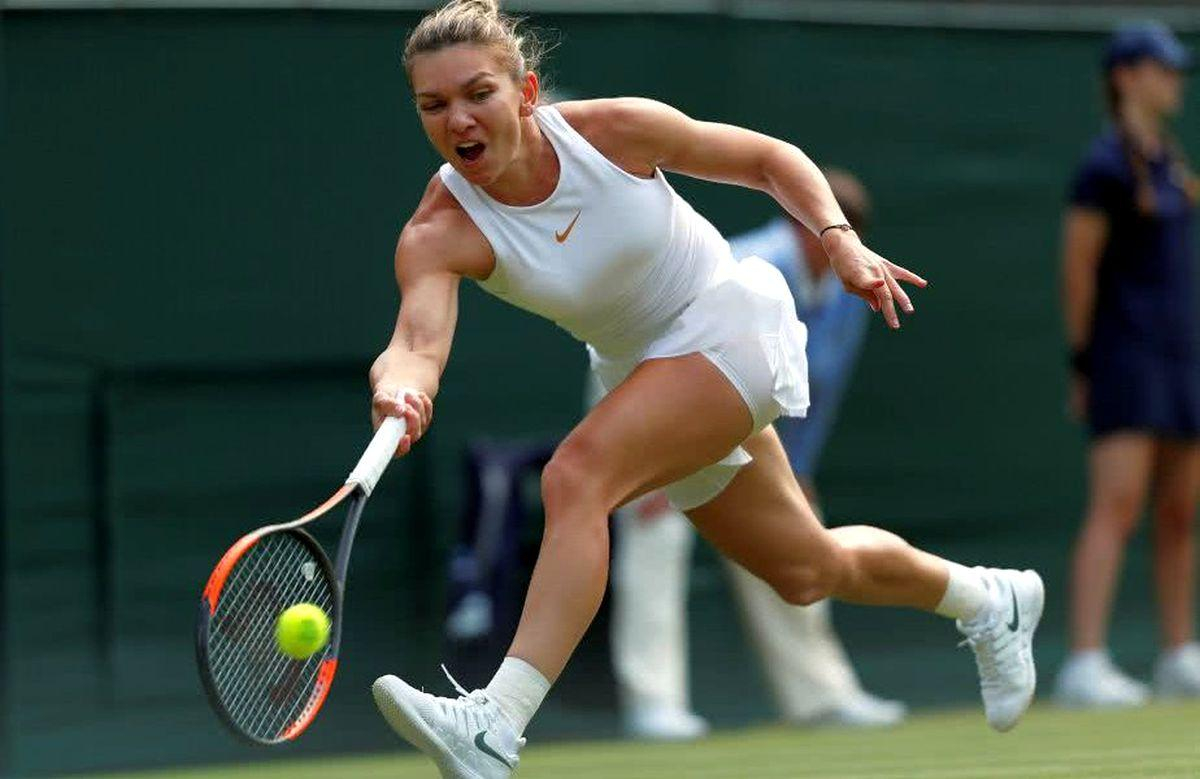 Simona Halep a învins-o pe Mihaela Buzărnescu