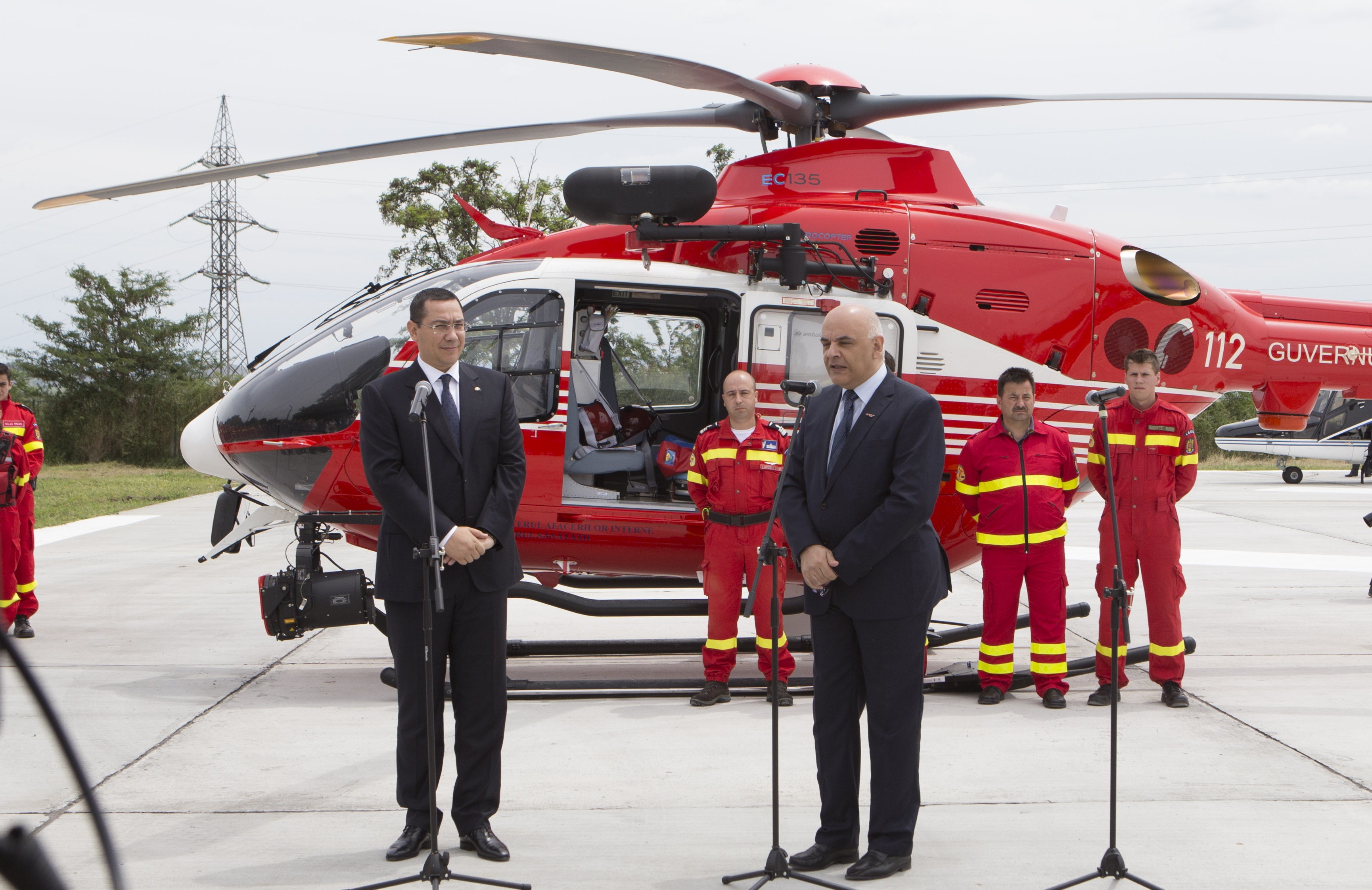 Elicopterul SMURD a ajuns, în sfârşit, la Galaţi