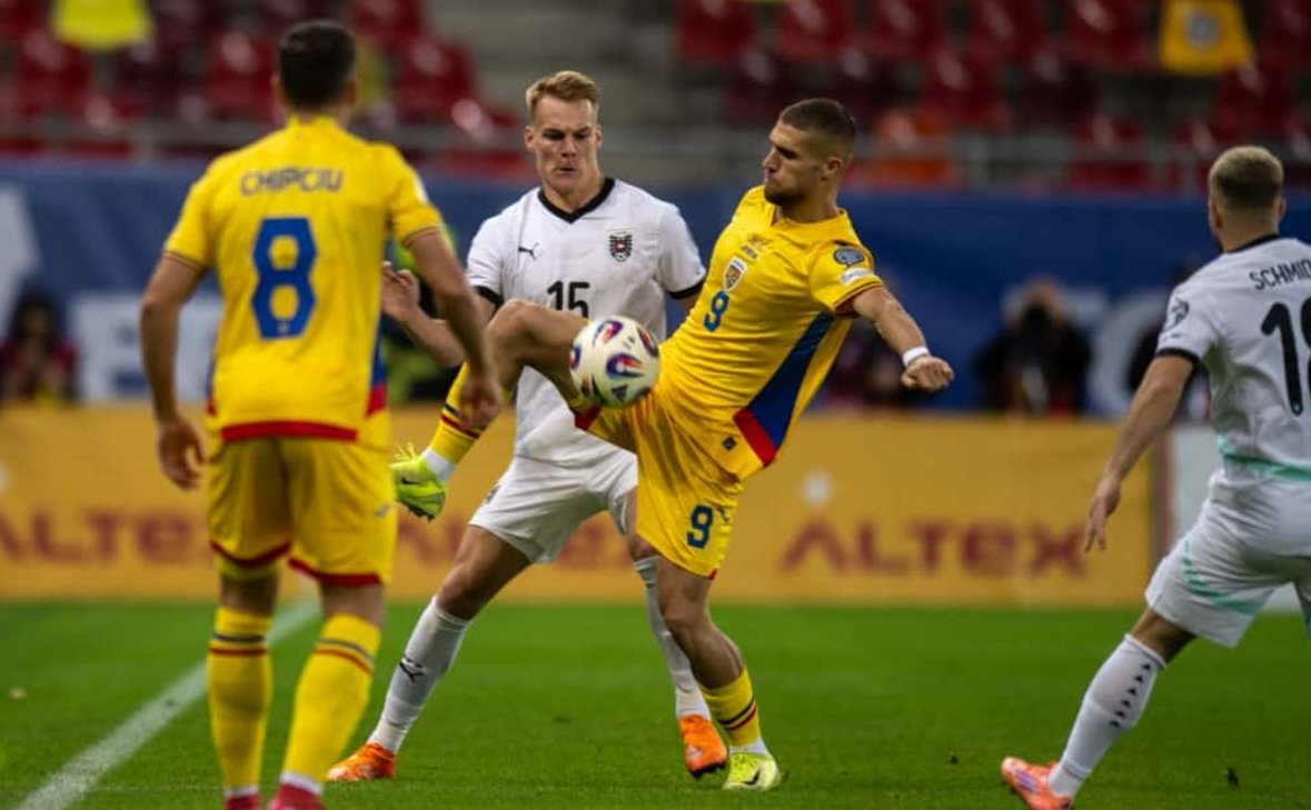 România - Austria 1-0. Şanse de calificare la Mondiale