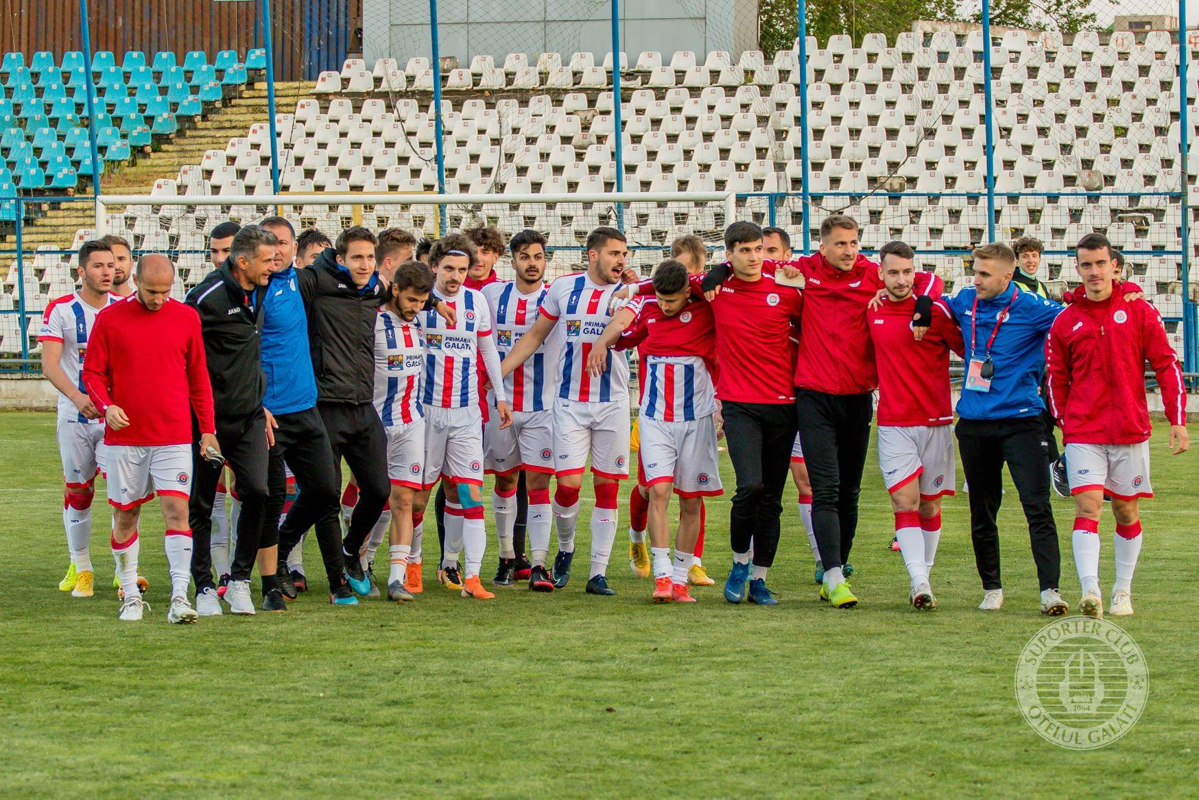 Oțelul celebrează titlul cu emoțiile barajului de promovare