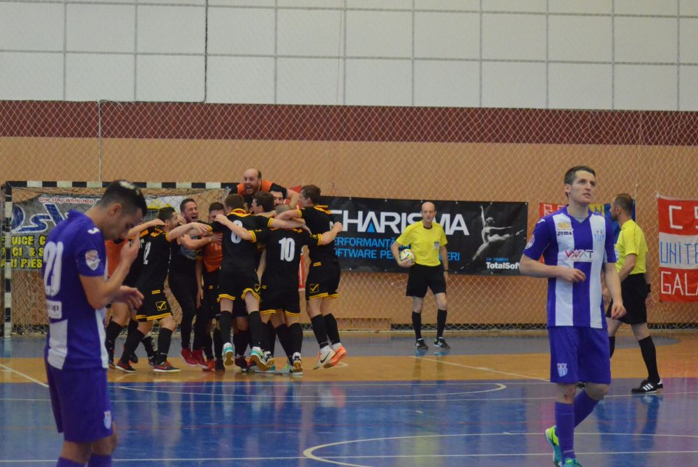 United s-a CALIFICAT în finala Ligii I de FUTSAL (FOTO)