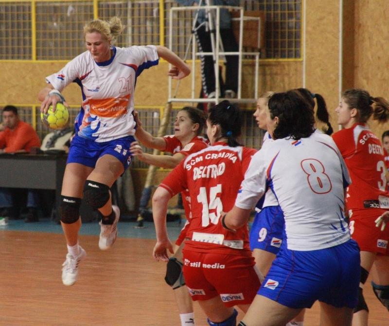 Eşec în Ardeal! "U" Jolidon Cluj - HC Oţelul Galaţi 33-28