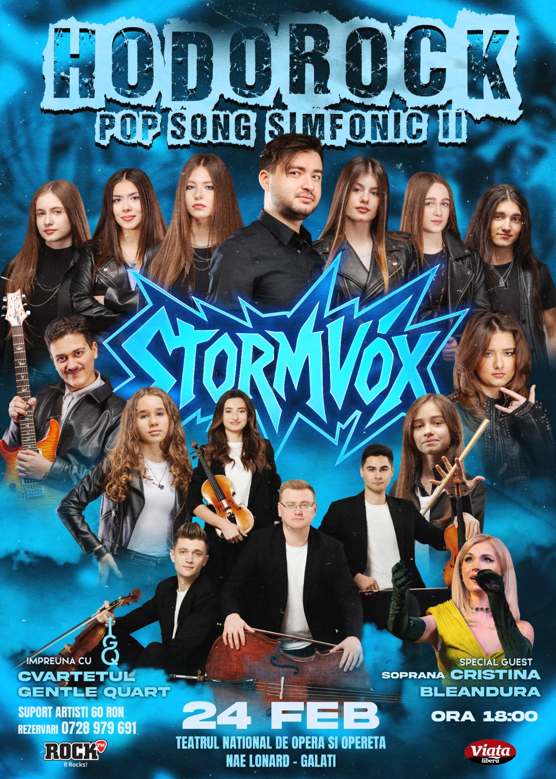 Trupa StormVox vă aşteaptă de Dragobete