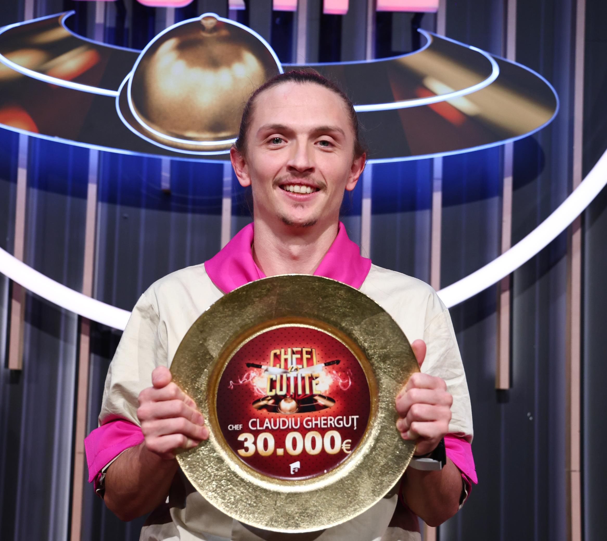 Claudiu Gherguț, câştigătorul „Chefi la cuțite” - sezonul 15
