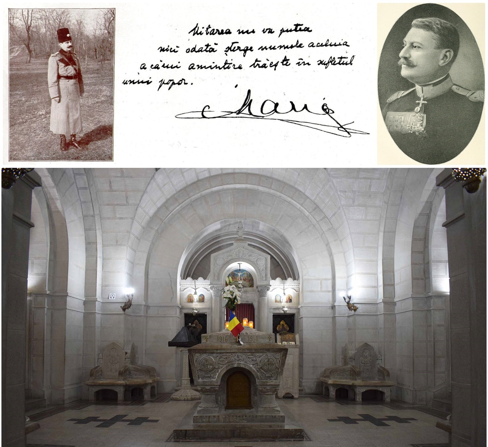 Omagiu generalului Eremia Grigorescu, „a cărui amintire trăieşte în sufletul unui popor”