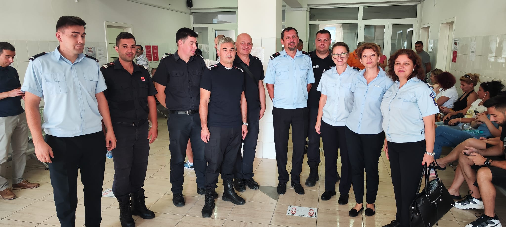 Pompierii gălățeni au donat sânge pentru colegii lor