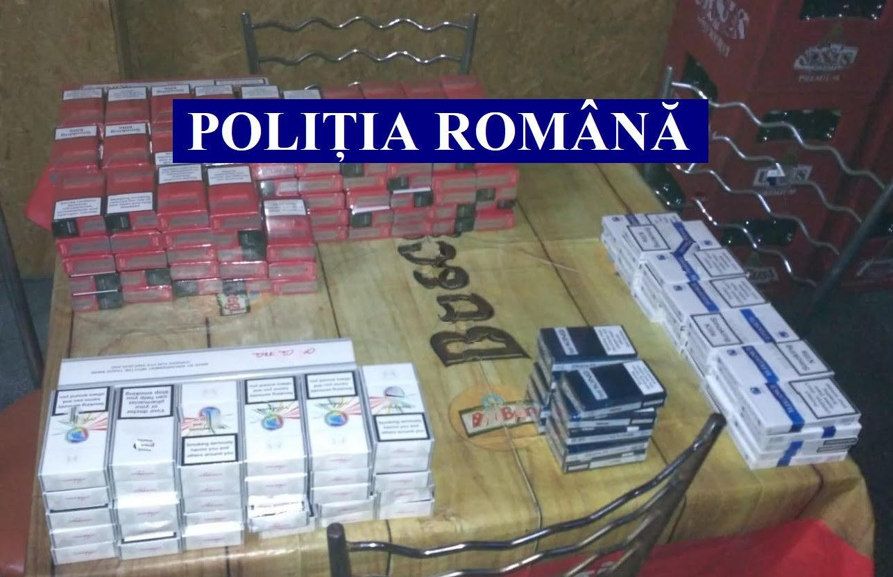 Percheziţii la contrabandiştii de ţigări