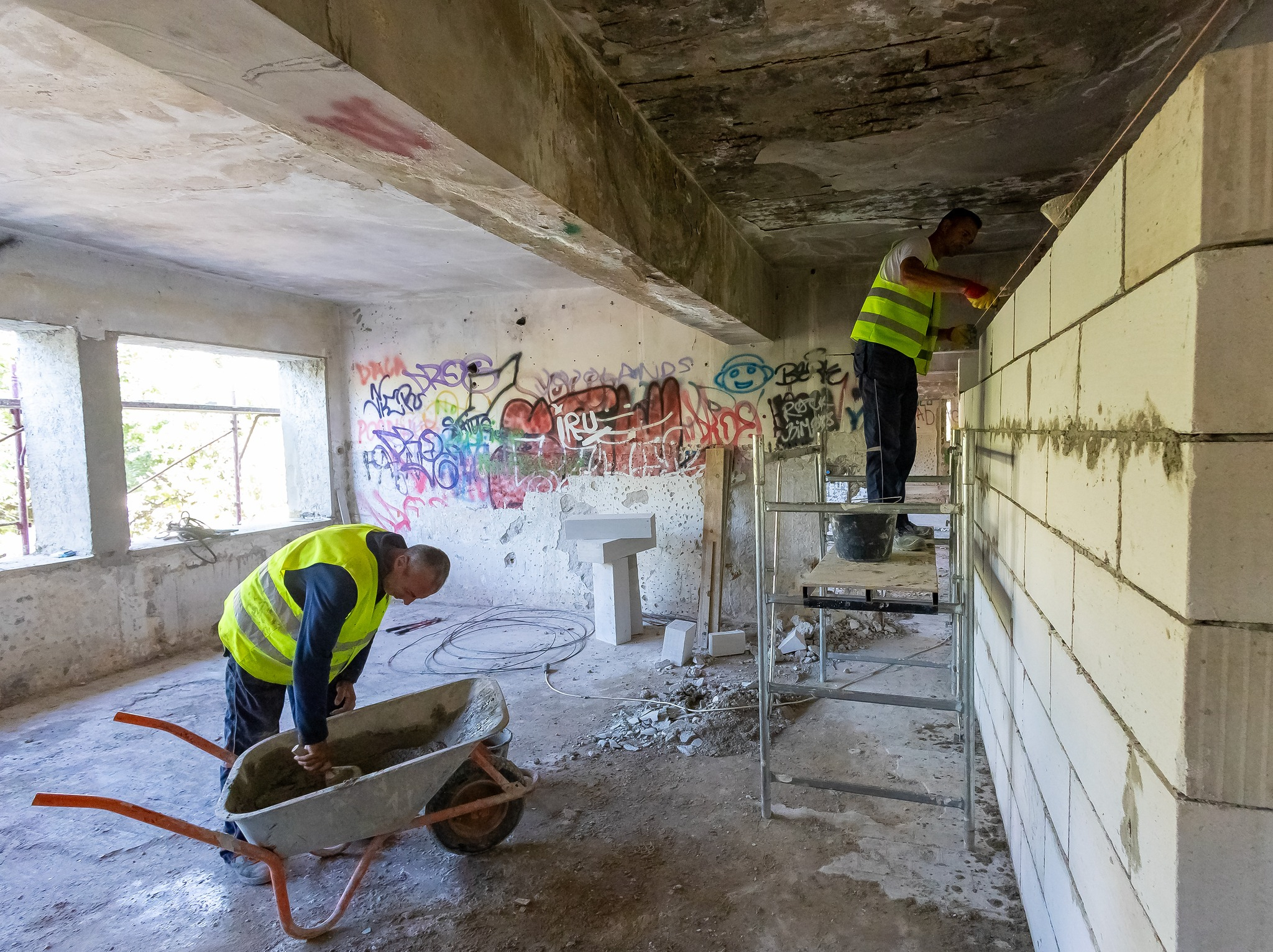 Cum se lucrează la viitoarea creșă din Țiglina