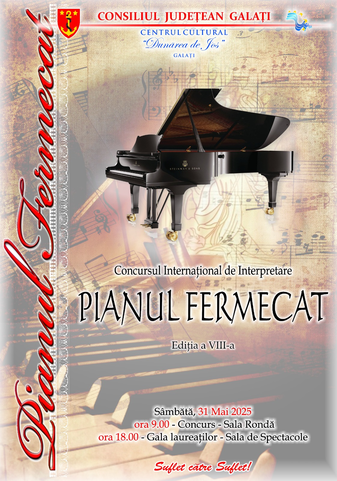 Concursul „Pianul fermecat” a ajuns la ediția a VIII-a