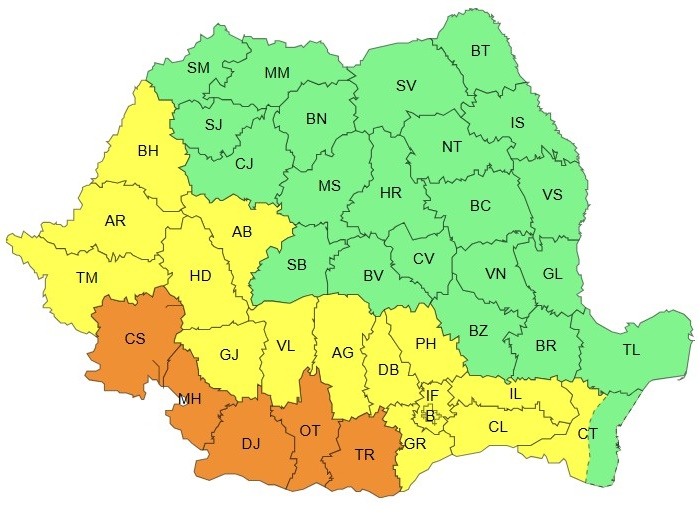 Un nou val de caniculă în România