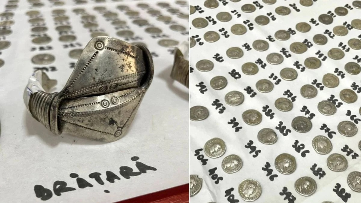 Tezaur dacic descoperit întâmplător la Darabani