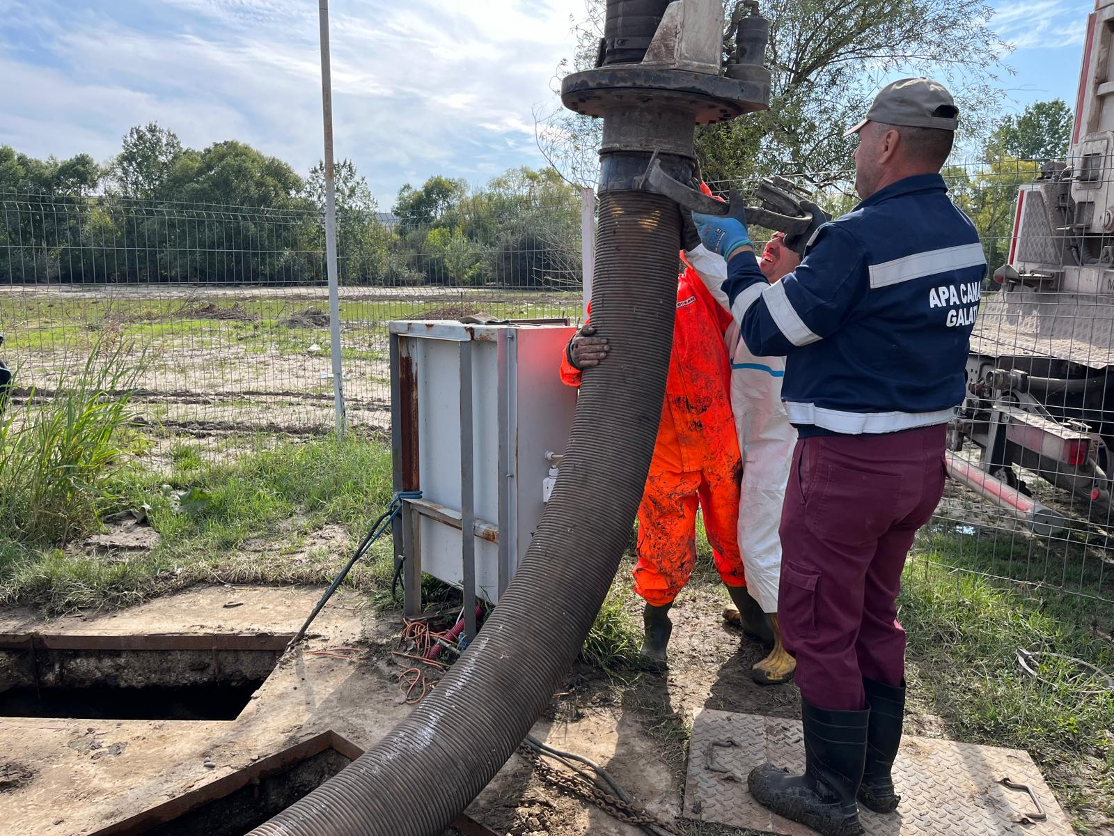 S-a reluat furnizarea apei potabile și la Valea Mărului