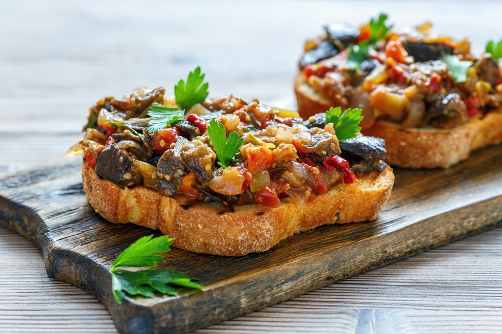 Salată de legume coapte