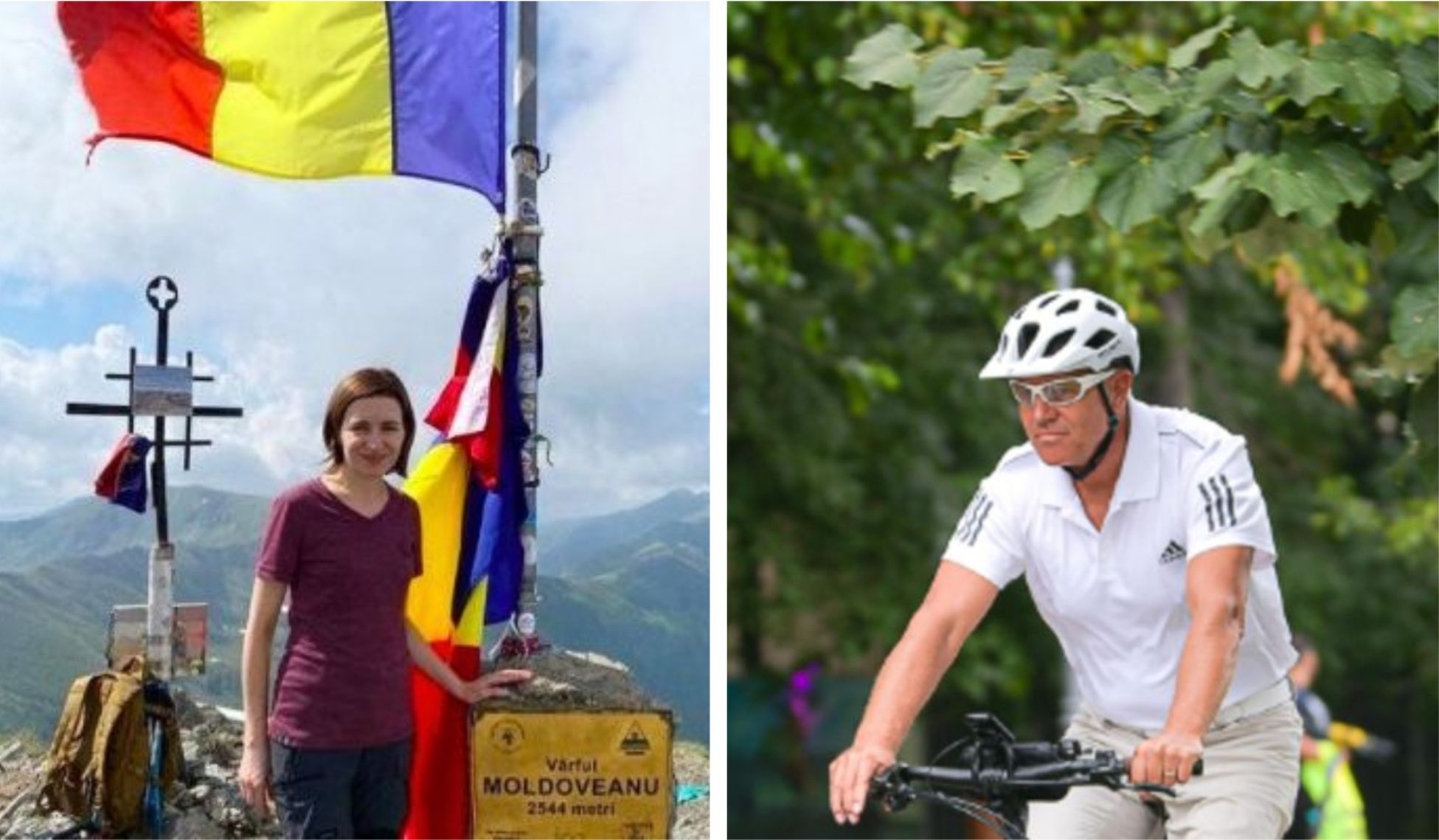 Președinte la coadă, președinte pe două roți