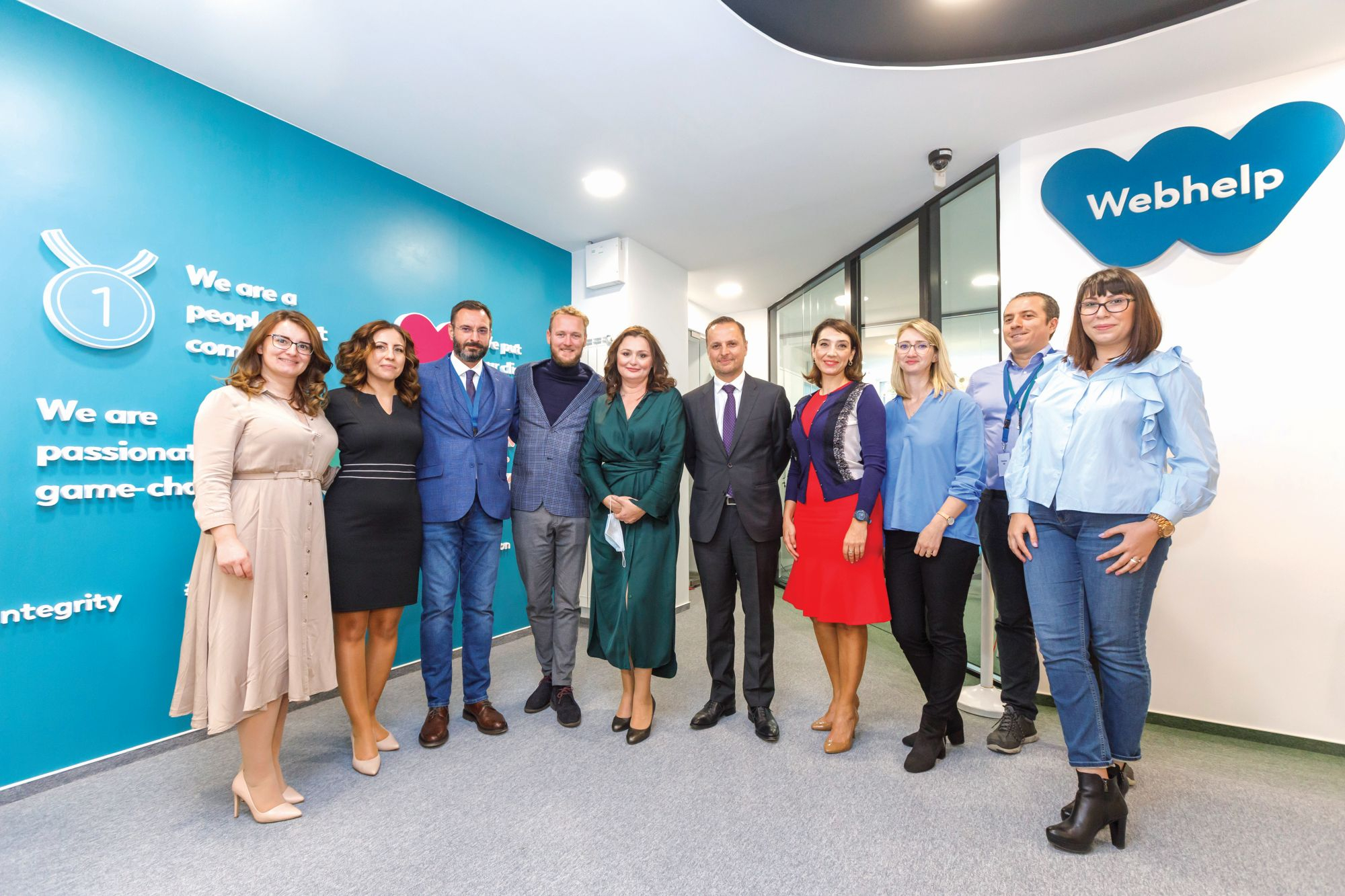 Webhelp România a inaugurat cel mai primitor sediu din Galaţi şi îşi extinde echipa