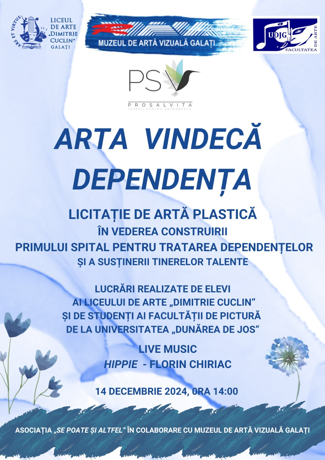 Licitație cu scop caritabil - dăruiește artă, sprijină o cauză nobilă!