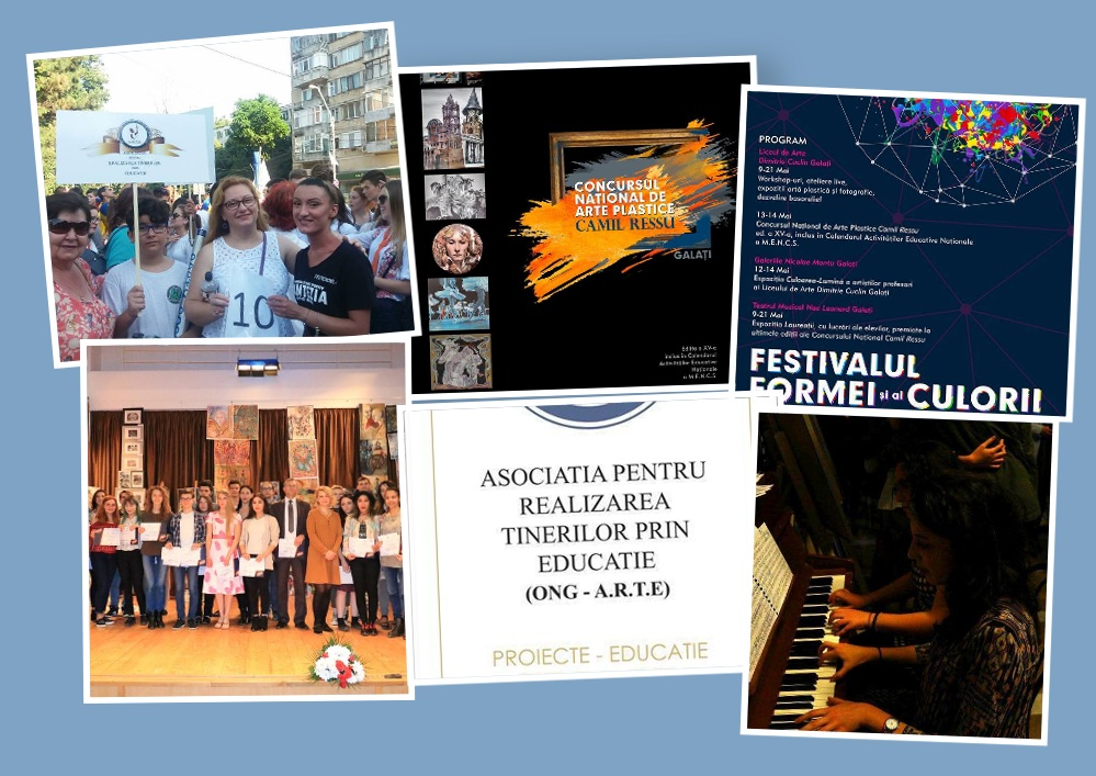 "Performanța are nevoie de condiții reale pentru a crește". Asociaţia ARTE, de 13 ani lângă elevii talentaţi ai Galaţiului