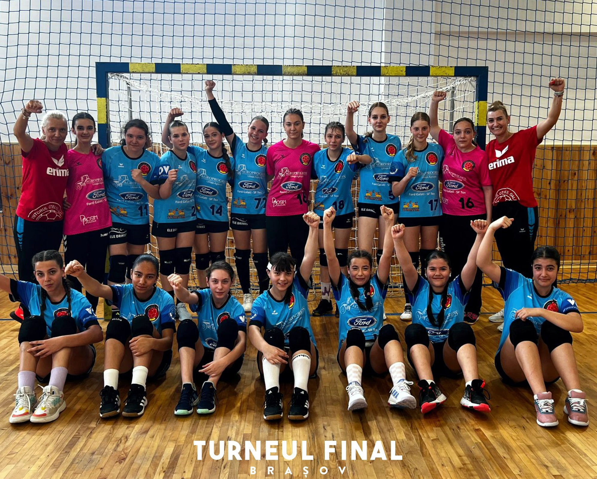 Parcurs foarte bun pentru junioarele IV