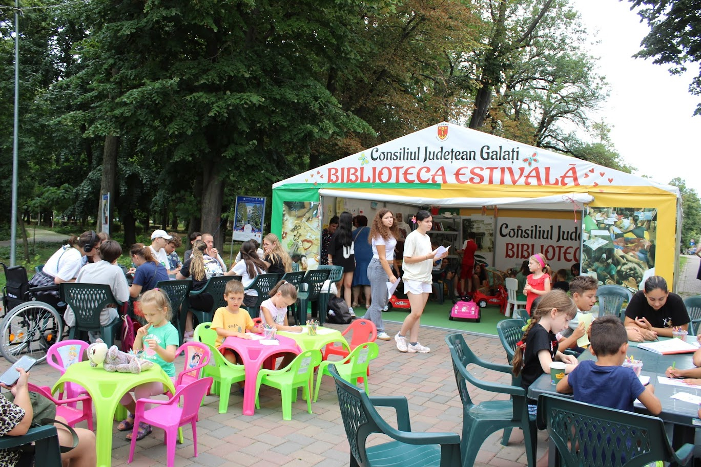 „Joc și joacă” – o săptămână dedicată copilăriei în Grădina Publică