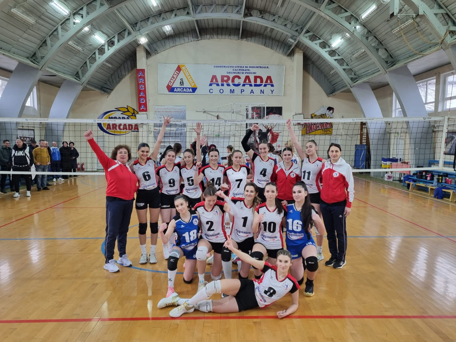 Echipa de volei feminin CSU Galați - la startul unui nou sezon