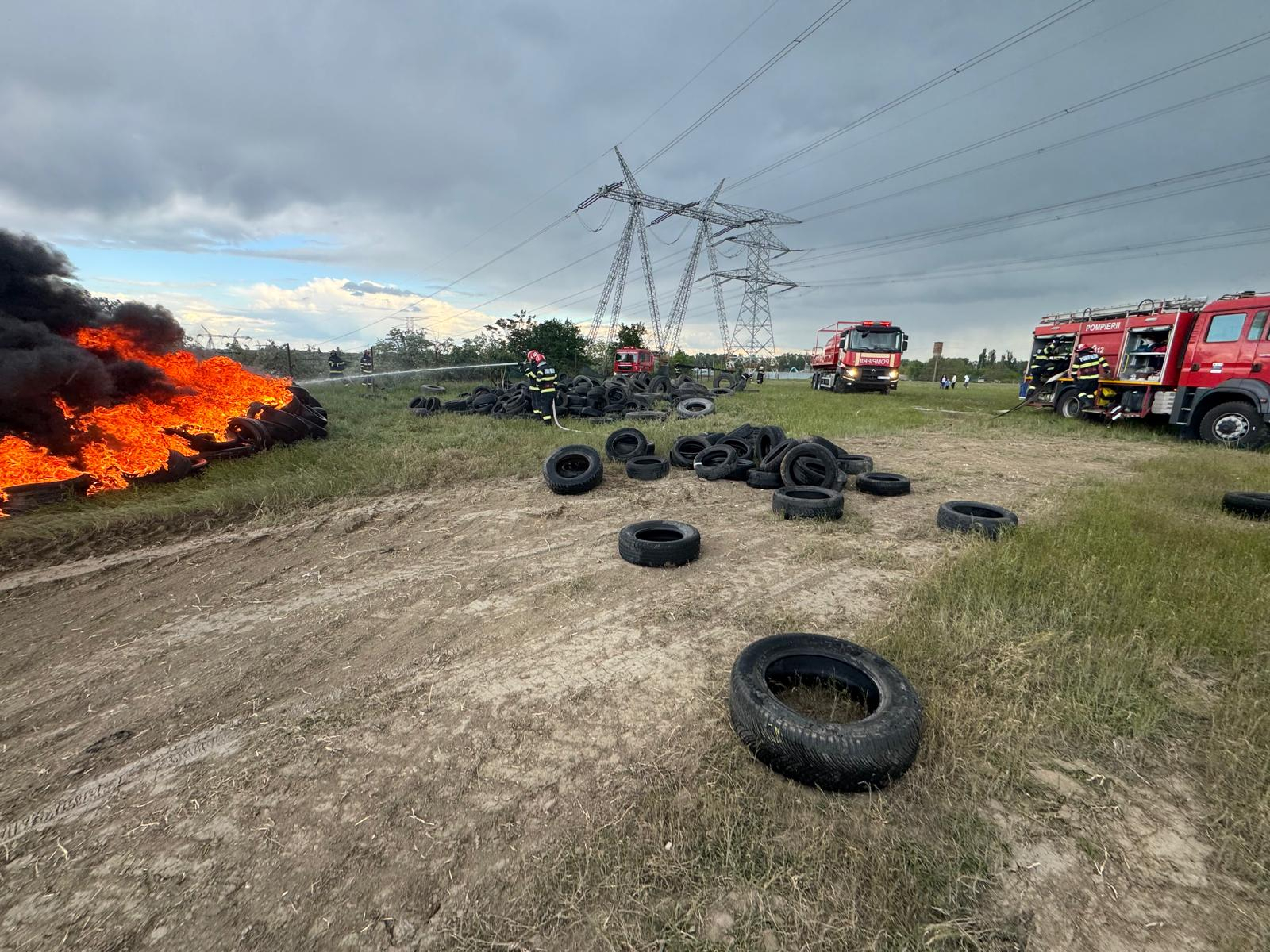 Și cu anvelopele arse, și cu banii luați