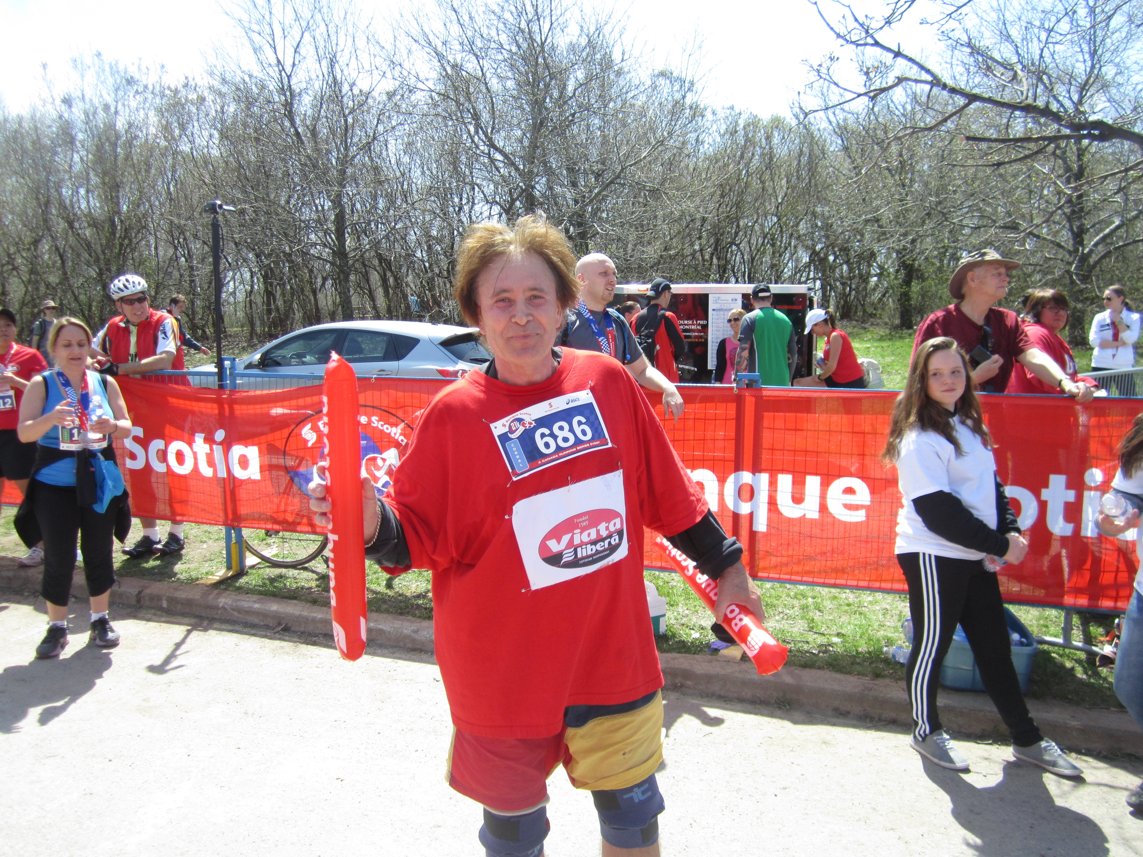 Cu „Viaţa liberă” în Canada, la semimaratonul de la Montreal