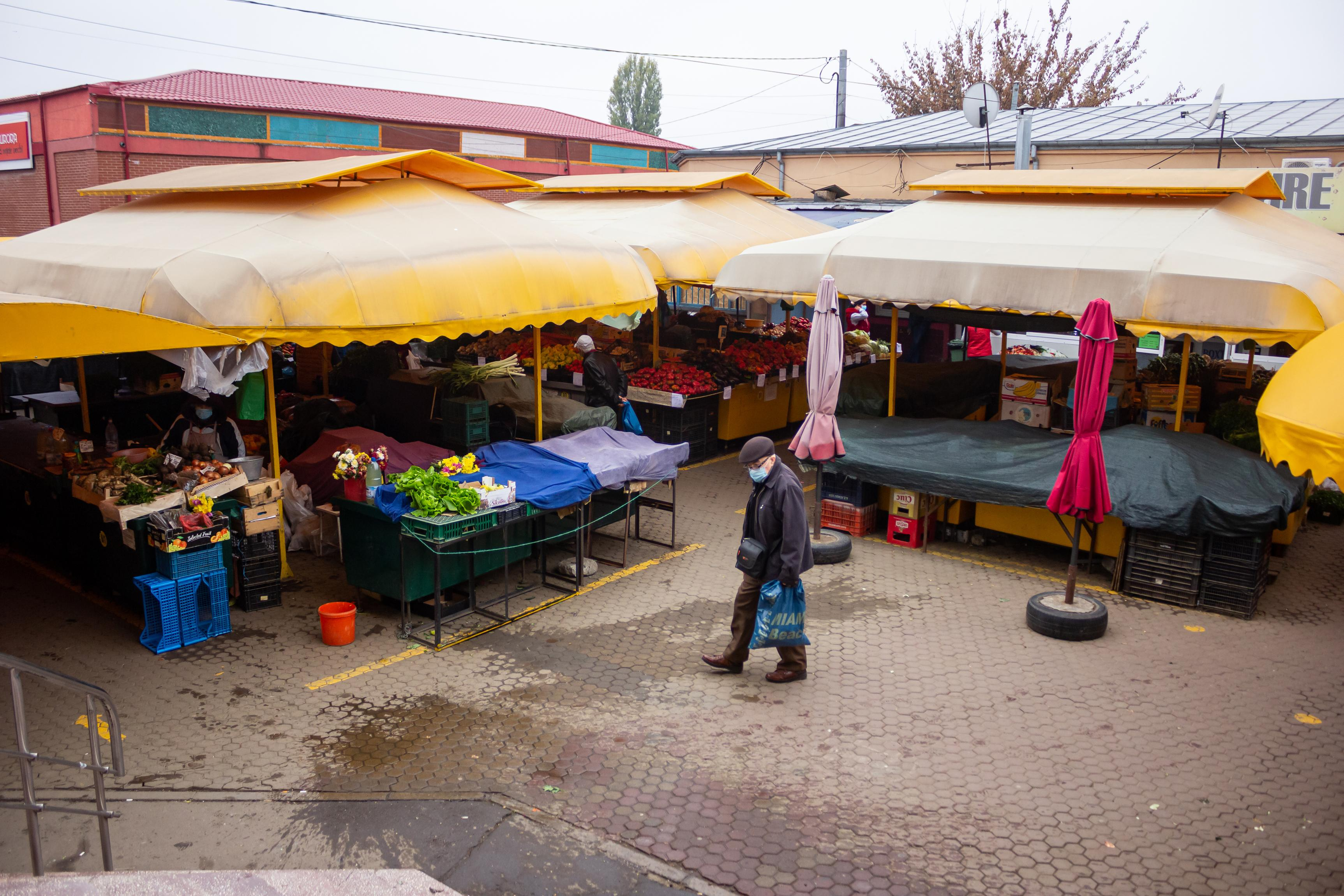 Piețele din Galați, închise de Crăciun