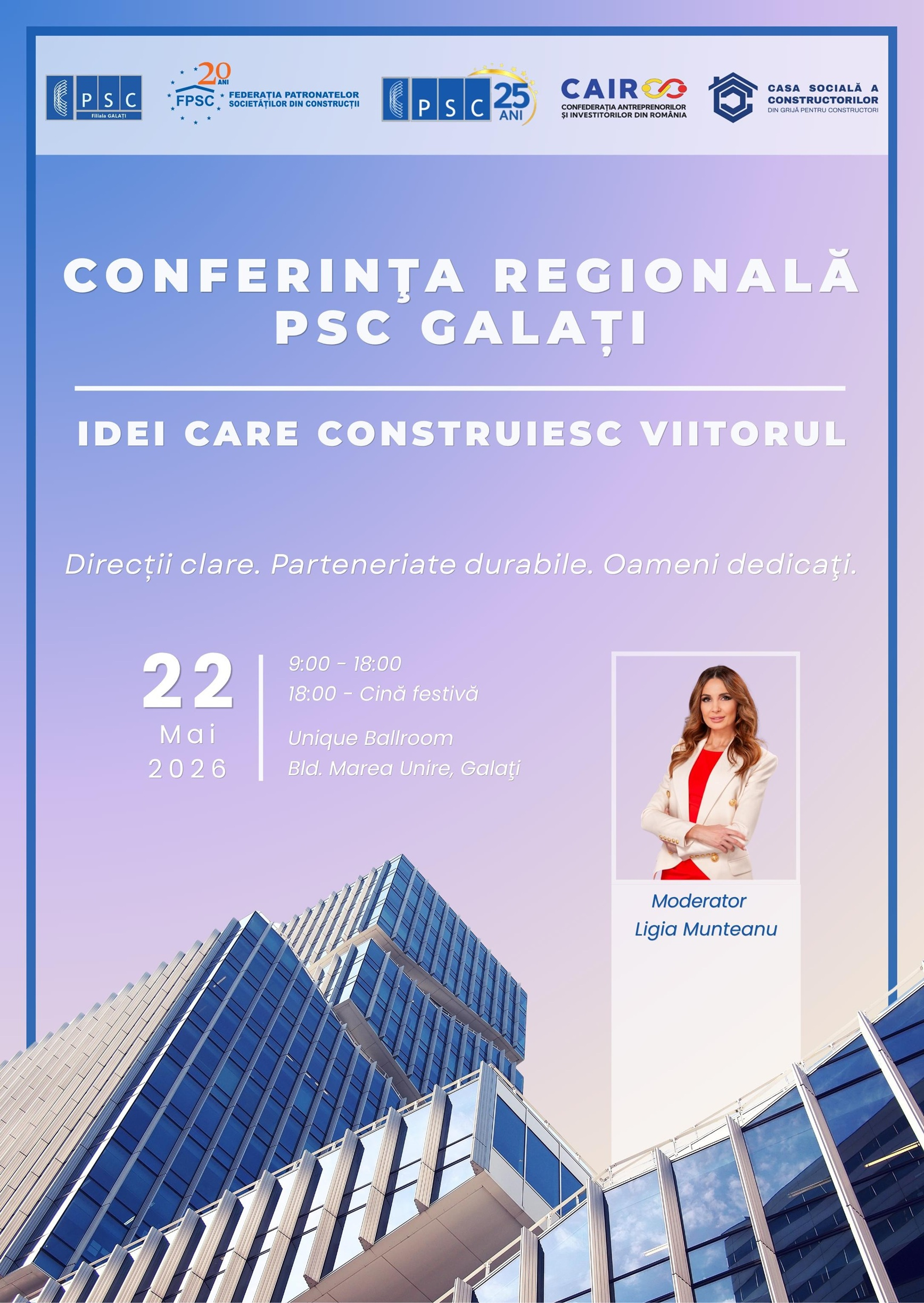 Constructori din aproape toată țara vin la Galați