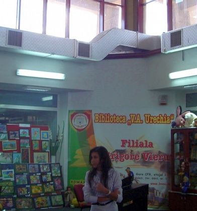 Expoziţie la filiala din Gară a Bibliotecii ”V. A. Urechia”