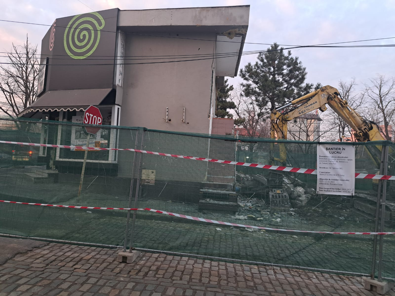 Utilaje în acţiune, în Ţiglina I