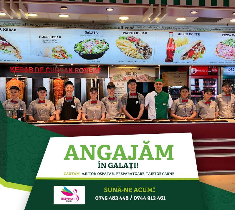 MESOPOTAMIA - Shopping City face angajări