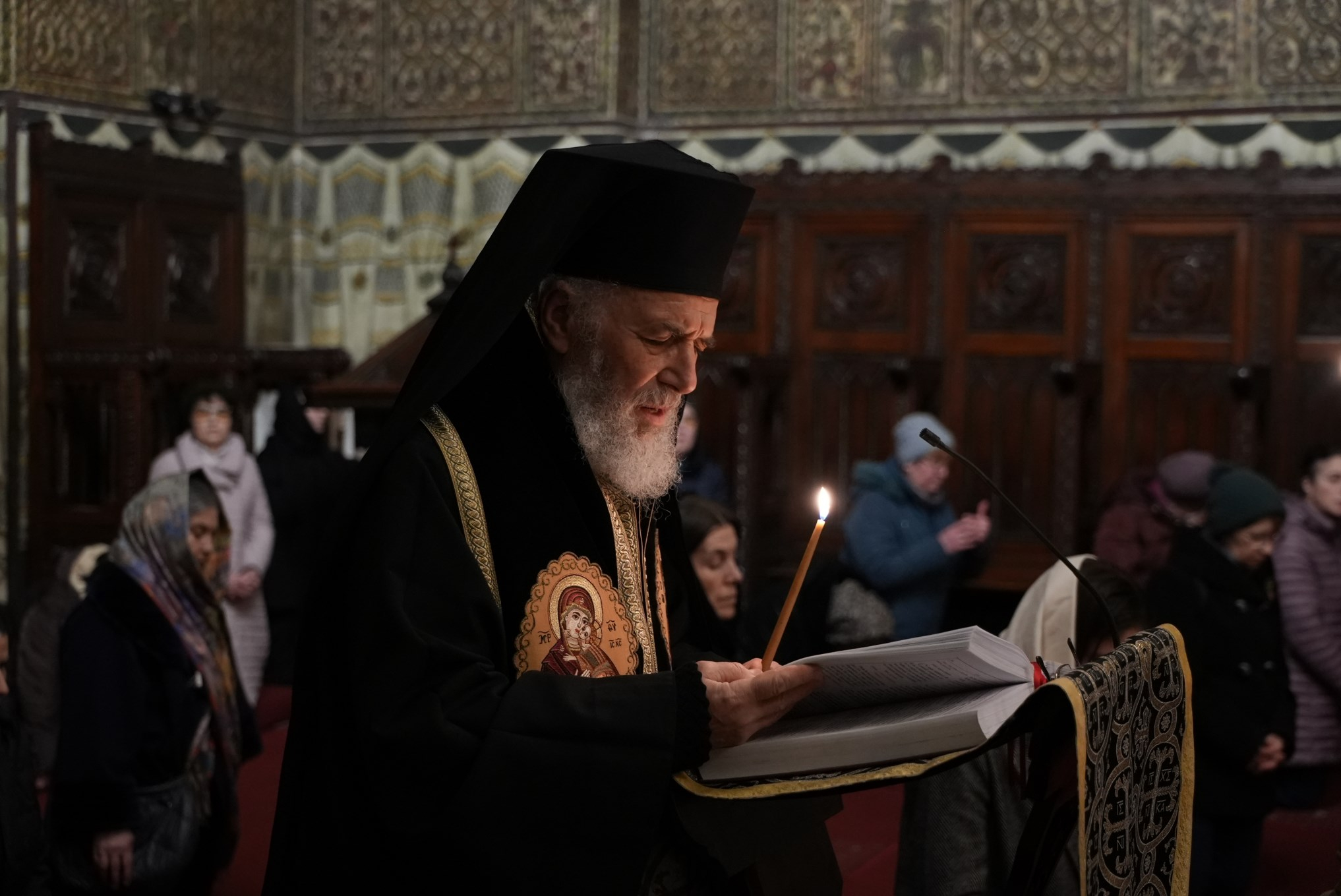 Slujba Canonului Mare la Catedrala Arhiepiscopală din Galați