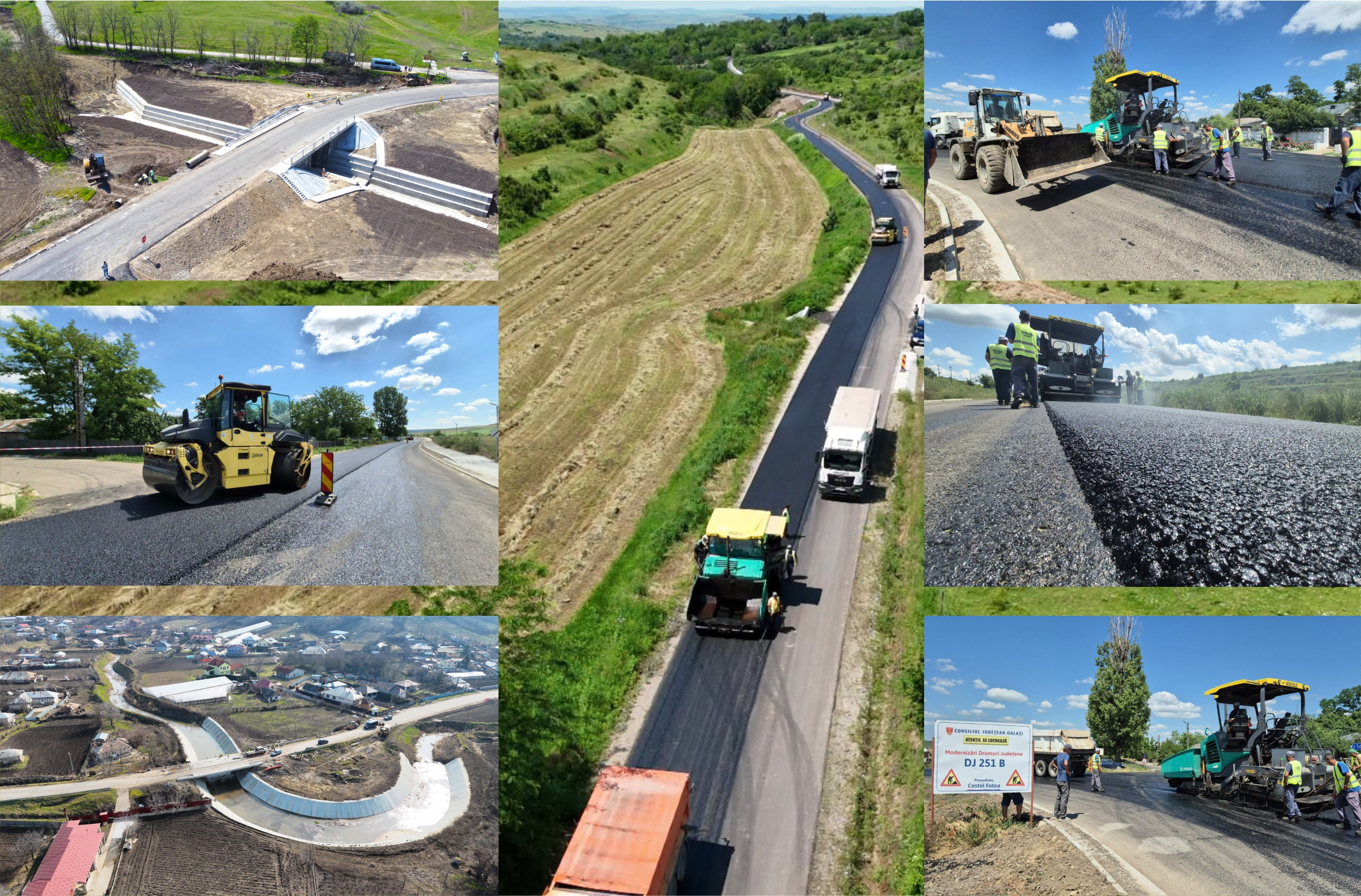 Tronsonul funcțional, proiect strategic. Peste 60 km de drumuri modernizate pe axa rutieră nord-sud a județului Galați