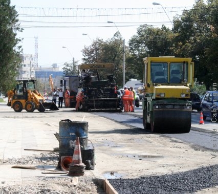 Asfaltare la foc automat