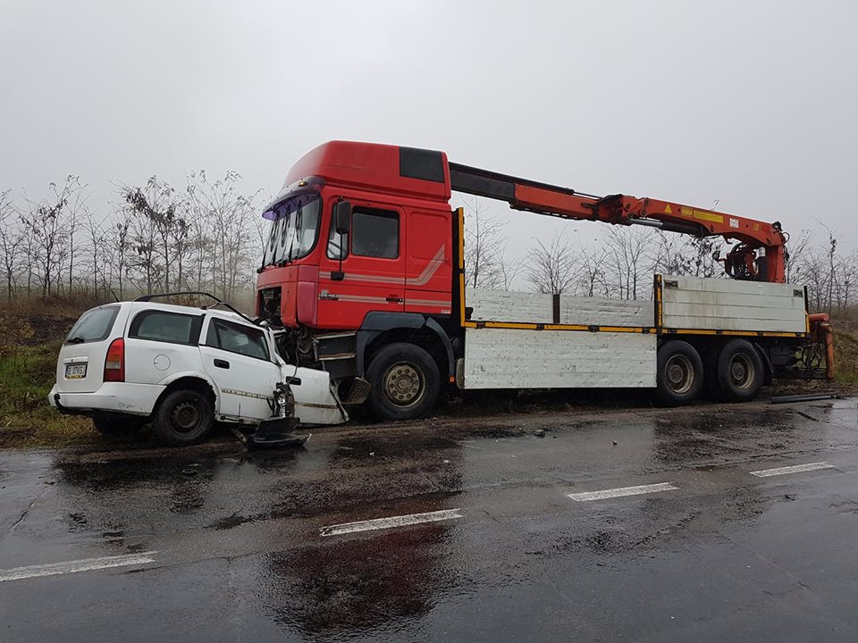 Grav ACCIDENT de circulaţie pe DN 24D