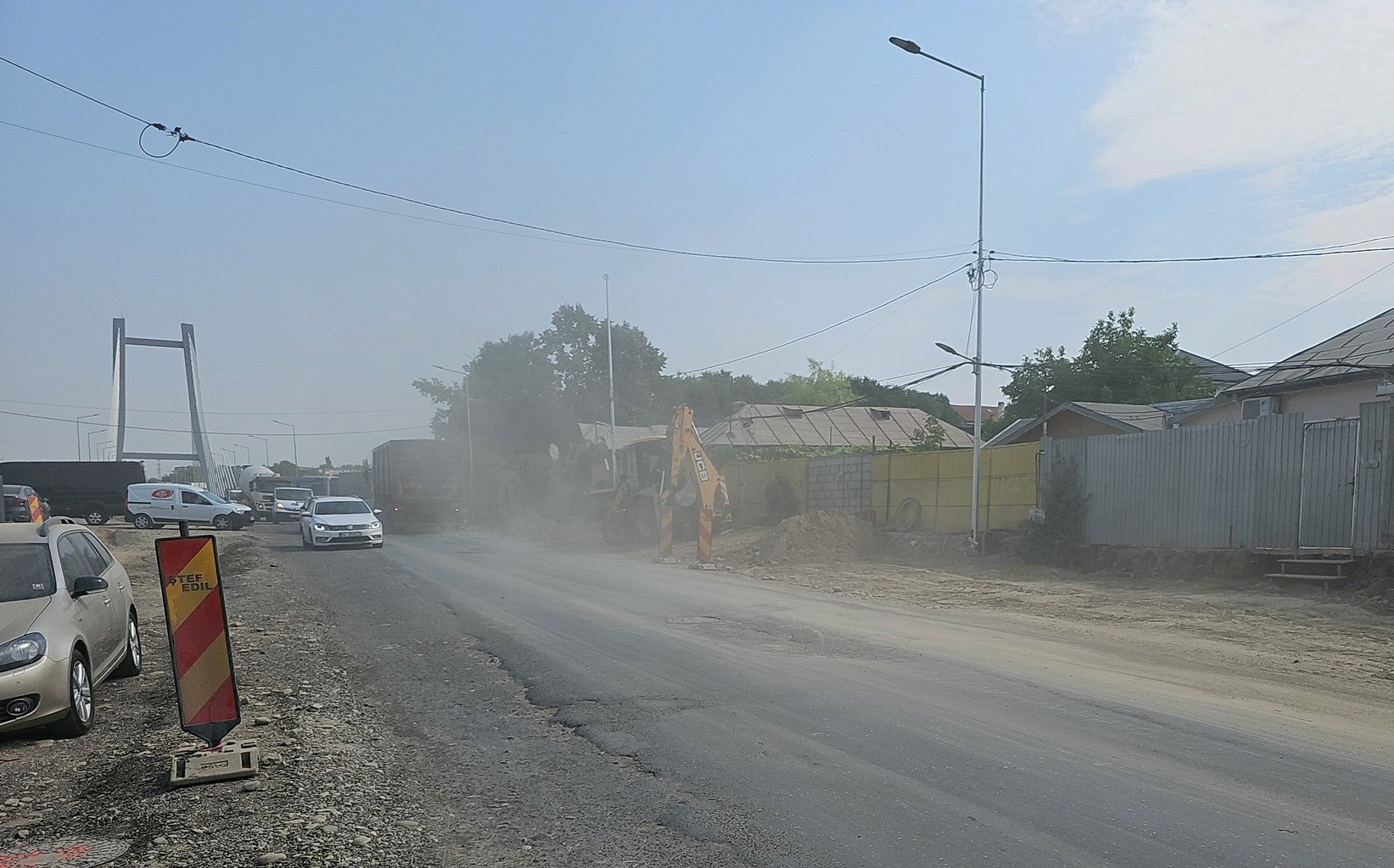 Amendă de 15.000 de lei pentru șantierul de pe Drumul de Centură