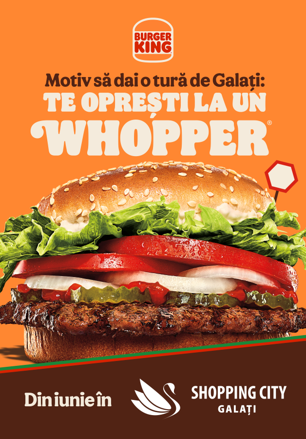 În drum spre Păpădie, savurează mai întâi un Whopper la Burger King