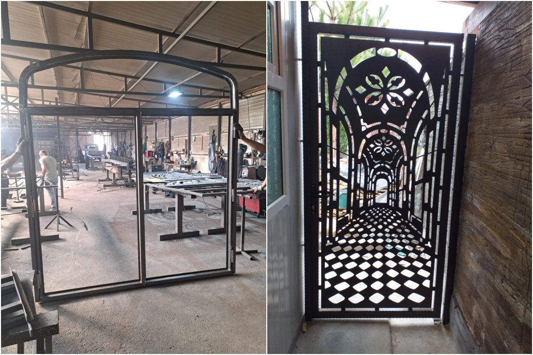 Firmă de confecții metalice după model italian, în comuna Costache Negri