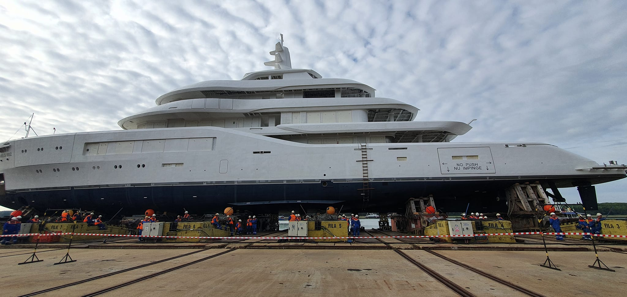 Un nou model de iaht, la Damen Galaţi